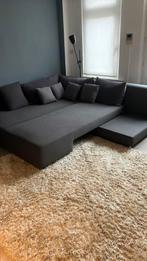 Hoeksalon, zetelbed, bedzetel (210 x 320cm), Huis en Inrichting, Zetels | Complete zithoeken, Ophalen, Gebruikt, Stof, Modern