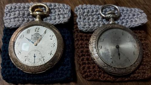 2 zeldzame zakhorloges L'UNION FAIT DE LA FORCE, Bijoux, Sacs & Beauté, Montres | Anciennes | Antiquités, Montre de poche, Autres marques