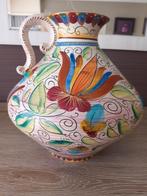 Antieke vaas met de hand geschilderd, Antiquités & Art, Antiquités | Vases, Enlèvement