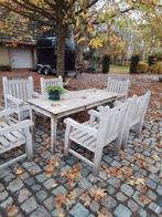 Teake Tuinstoelen 8 st, Tuin en Terras, Ophalen