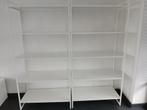 Metalen opbergrekken 2stuks,wit gelakt, Enlèvement, Comme neuf