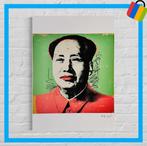 🟢 ANDY WARHOL Mao gesigneerd - met certificaat -, Antiek en Kunst, Ophalen of Verzenden