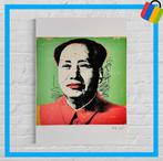 🟢 ANDY WARHOL Mao signé - avec certificat -, Antiquités & Art, Enlèvement ou Envoi