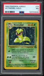 Victreebel Holo PSA 7 - 14/64 - Jungle 1999, Hobby en Vrije tijd, Verzamelkaartspellen | Pokémon, Ophalen of Verzenden, Zo goed als nieuw