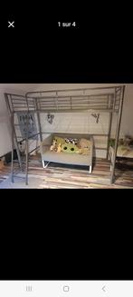 Lit superposé métallique pour une personne, Maison & Meubles, Chambre à coucher | Lits superposés & Lits mezzanines, Enlèvement