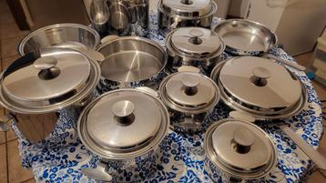 Kookpotten en pannen van Vanstahll 18/10 *mooie staat* beschikbaar voor biedingen