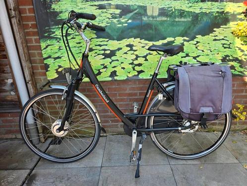 Elektrische damesfiets met 2 batterijen, Fietsen en Brommers, Elektrische fietsen, Ophalen