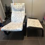 Ikea Poang set, Huis en Inrichting, Fauteuils, Ophalen, Zo goed als nieuw, Stof
