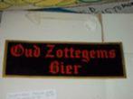 Beersign.Reclame Sticker .Oud Zottegems Bier, Ophalen of Verzenden, Zo goed als nieuw, Reclamebord, Plaat of Schild, Overige merken