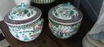 paire de pot couvert en porcelaine chinois, Antiquités & Art, Enlèvement