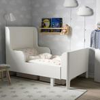 IKEA BUSUNGE meegroeibed (wit) + matras - uitstekende staat, Ophalen, 70 tot 85 cm, Zo goed als nieuw, Matras