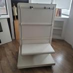 Gondole métallique - Présentoir vêtements Tringles + Planche, Enlèvement