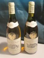 2 flessen - Saint-Veran - Bourgogne - Medaille d'or - 1987, Frankrijk, Ophalen of Verzenden, Witte wijn, Vol