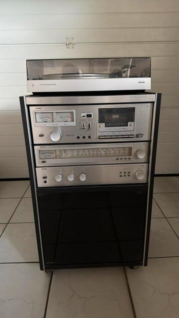 Philips vintage stereoketen jaren 70 beschikbaar voor biedingen