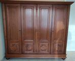 Kleerkast en dressoirkast met spiegel - slaapkamer, Antiek en Kunst, Ophalen