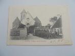 knocke- l'église vue de derrière, Gelopen, Ophalen of Verzenden, West-Vlaanderen, Voor 1920