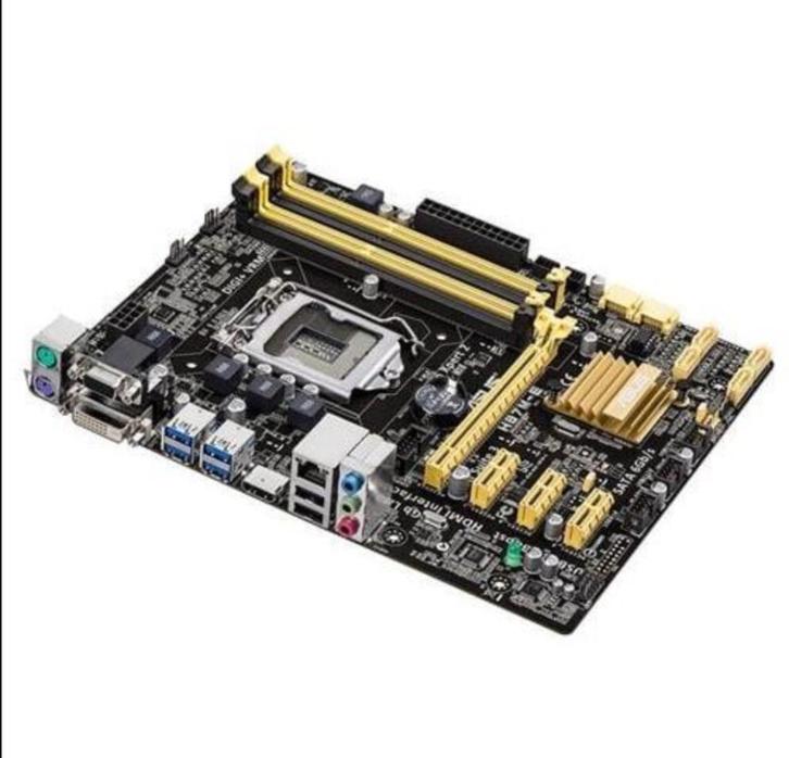 Asus H87M-E Micro-ATX LGA1150, Computers en Software, Moederborden, Gebruikt, Intel, DDR3, Ophalen of Verzenden