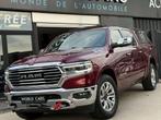 Dodge Ram 5.7i LPG LONGHORN TVAC*BTWIN TOIT PANO DISTRO FULL, Auto's, Automaat, 408 pk, Leder, 5 zetels