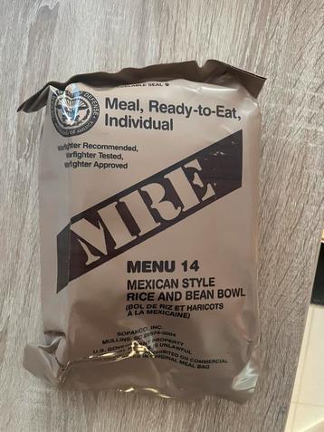 MRE (repas prêt à manger), Enlèvement ou Envoi, Armée de terre, Autres types
