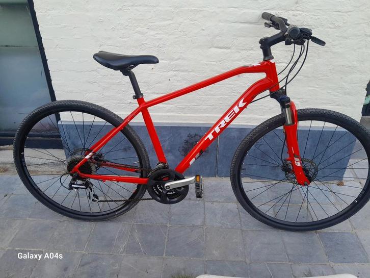 Trek dual sport 2 gold alpha, Fietsen en Brommers, Fietsen | Heren | Sportfietsen en Toerfietsen, Gebruikt, Ophalen