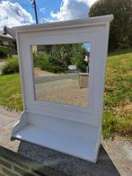 Commode spiegel wit, Huis en Inrichting, Ophalen, Zo goed als nieuw, Rechthoekig