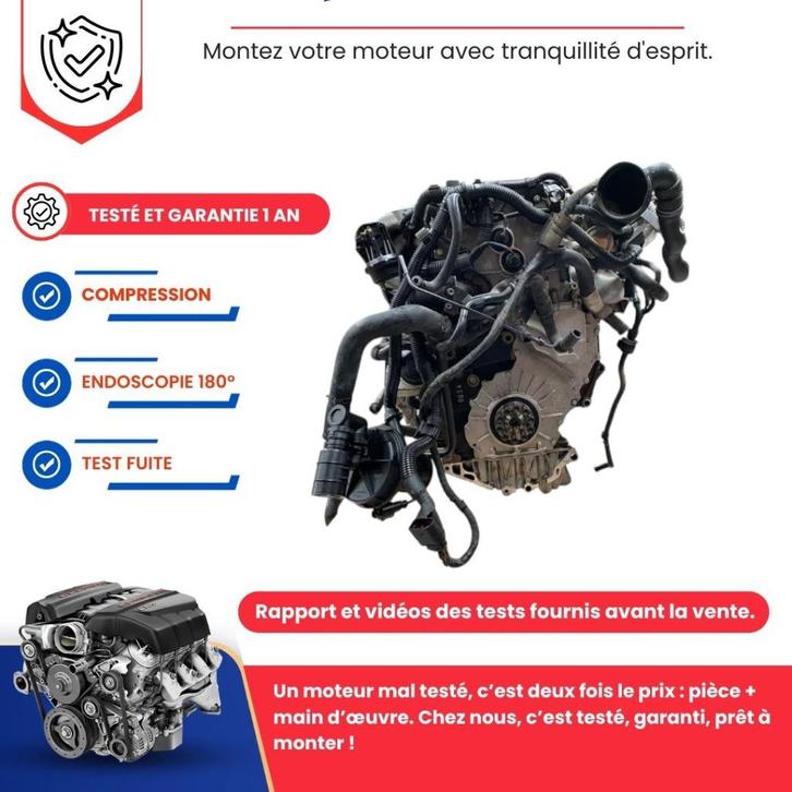 COMPLETE MOTOR AUDI A3 TT/VW GOLF 5 R32 3.2 V6, Auto-onderdelen, Motor en Toebehoren, Audi, Nieuw, Ophalen of Verzenden