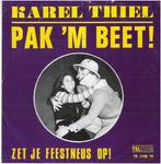 †KAREL THIEL: "Pak 'm beet!" - Telstar Topper!, Cd's en Dvd's, Vinyl | Nederlandstalig, Ophalen of Verzenden