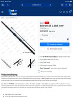 Sonik insurgent 10 ft 3 lbs, Watersport en Boten, Hengelsport | Karpervissen, Ophalen