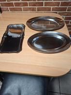 3 inox schotels, Ophalen, Gebruikt, Inox