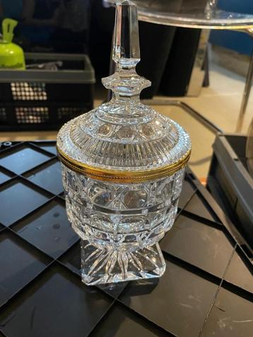 partij kristallen decoratievoorwerpen / jaren 70  beschikbaar voor biedingen