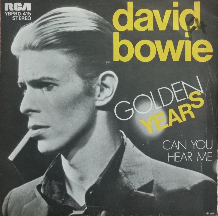 David Bowie – Golden Years - (0) - vinyl singel, Cd's en Dvd's, Vinyl Singles, Gebruikt, Single, Rock en Metal, 7 inch, Ophalen of Verzenden