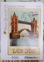 PUZZLE 500 PIECES LONDON POSTCARD, Verzenden, Legpuzzel