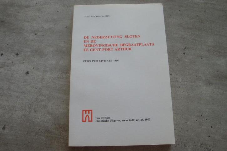 DE NEDERZETTING SLOTEN EN DE MEROVINGISCHE ...., Boeken, Geschiedenis | Stad en Regio, Gelezen, Ophalen of Verzenden