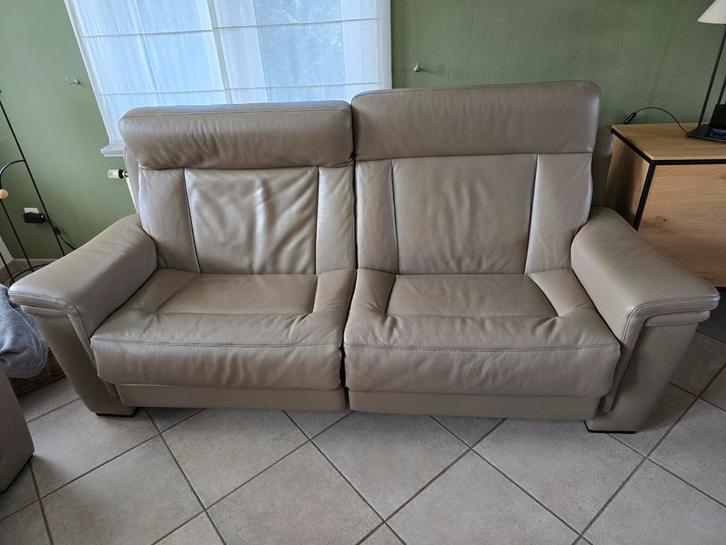 3 zits relaxzetel, Huis en Inrichting, Zetels | Zetels, Zo goed als nieuw, Rechte bank, Driepersoons, 200 tot 250 cm, 75 tot 100 cm
