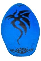 Blauw skimboard met stoere tribal, Watersport en Boten, Golfsurfen, Ophalen of Verzenden, Gebruikt, Funboard