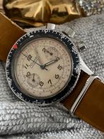 Nivada Chrono Diver Handopwinder ‘50, Handtassen en Accessoires, Horloges | Heren, Overige merken, Staal, Polshorloge, Ophalen of Verzenden