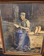 De bakker Franz Meerts, Antiek en Kunst, Kunst | Litho's en Zeefdrukken, Ophalen