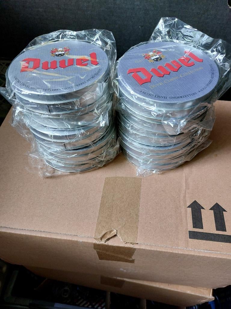 Duvel bierviltjes, Ophalen of Verzenden, Zo goed als nieuw, Duvel