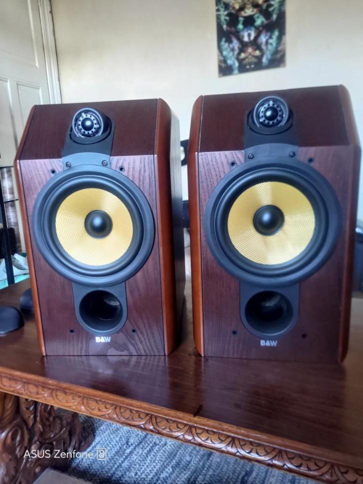B & W CDM1 (1995), Audio, Tv en Foto, Luidsprekerboxen, Gebruikt, Front, Rear of Stereo speakers, 120 watt of meer, Bowers & Wilkins (B&W)