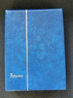 dik blauw postzegelalbum 64 zwarte bladzijden - als nieuw, Ophalen of Verzenden, Verzamelalbum