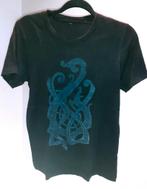 Zwarte T-Shirt heren Jörgmungandr Midgaardslang Viking S, Envoi, Comme neuf, Taille 46 (S) ou plus petite, Noir