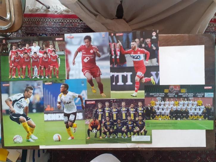 voetbalposters van S.C.Lokeren, Verzamelen, Sportartikelen en Voetbal, Zo goed als nieuw, Poster, Plaatje of Sticker, Ophalen of Verzenden