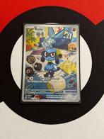 Pokémon - Scarlet & Violet - Riolu (215/198) - NM, Ophalen of Verzenden, Zo goed als nieuw, Losse kaart