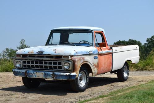 Ford F-100 4.3L L6 262CID, Autos, Ford, Particulier, Autres modèles, Essence, SUV ou Tout-terrain, 2 portes, Boîte manuelle, Beige