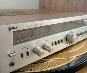 Vintage Siera hifi SOUND PROJECT 6695, Audio, Tv en Foto, Versterkers en Ontvangers, Ophalen, Gebruikt, Stereo
