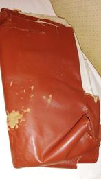 Gevraagd: vintage roodbruin rubber plaszeil jaren 60, Enlèvement ou Envoi, Utilisé, Lit