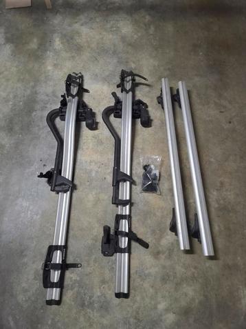 Thule dakdragers + 2x Thule fietsdragers beschikbaar voor biedingen