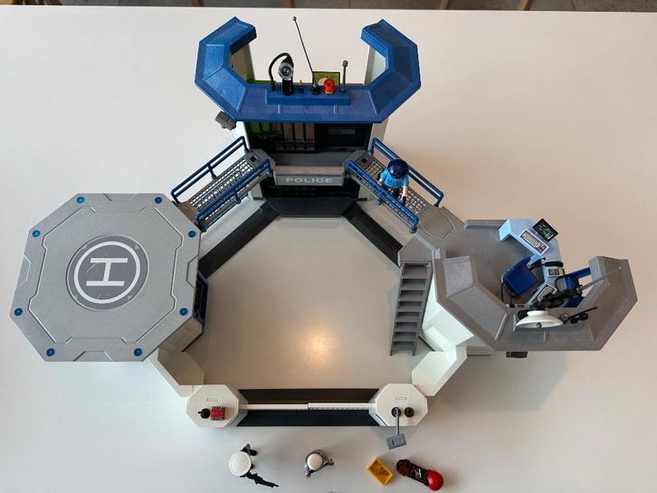 Playmobil Politiebureau met gevangenis nr. 6919, Kinderen en Baby's, Speelgoed | Playmobil, Gebruikt, Complete set, Ophalen