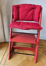 Prachtige rode Stokke Tripp Trapp meegroeistoel, Kinderen en Baby's, Kinderstoelen, Ophalen, Zo goed als nieuw, Meegroeistoel