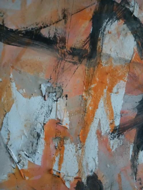 art brut 1, Antiek en Kunst, Kunst | Schilderijen | Modern, Ophalen of Verzenden